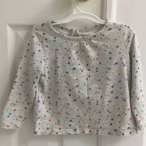 Gap polka dot shirt